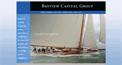 Desktop Screenshot of bayviewcap.com